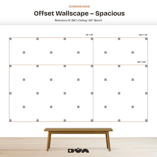 Offset Wallscape Kit - Spacious