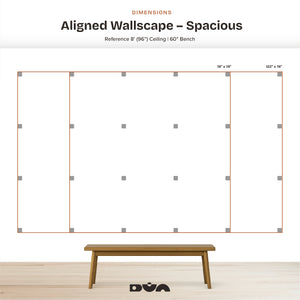 Aligned Wallscape Kit - Spacious