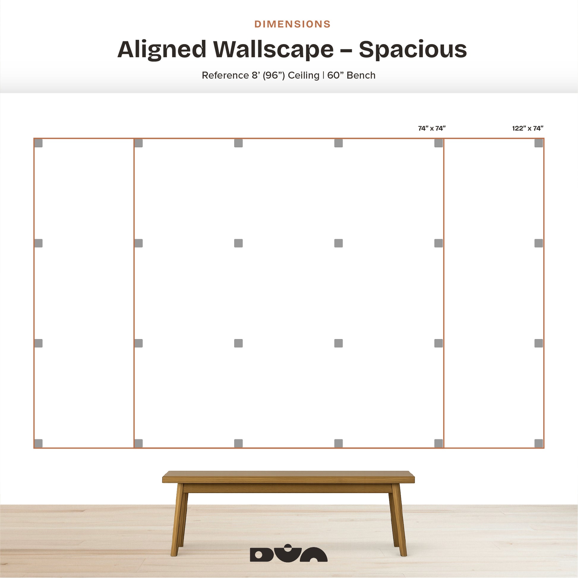 Aligned Wallscape Kit - Spacious