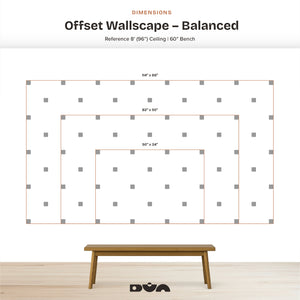 Offset Wallscape Kit - Balanced