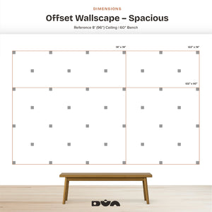 Offset Wallscape Kit - Spacious