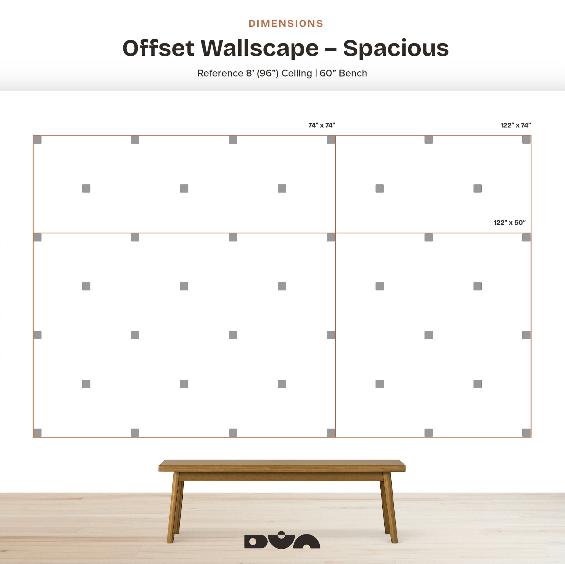 Offset Wallscape Kit - Spacious